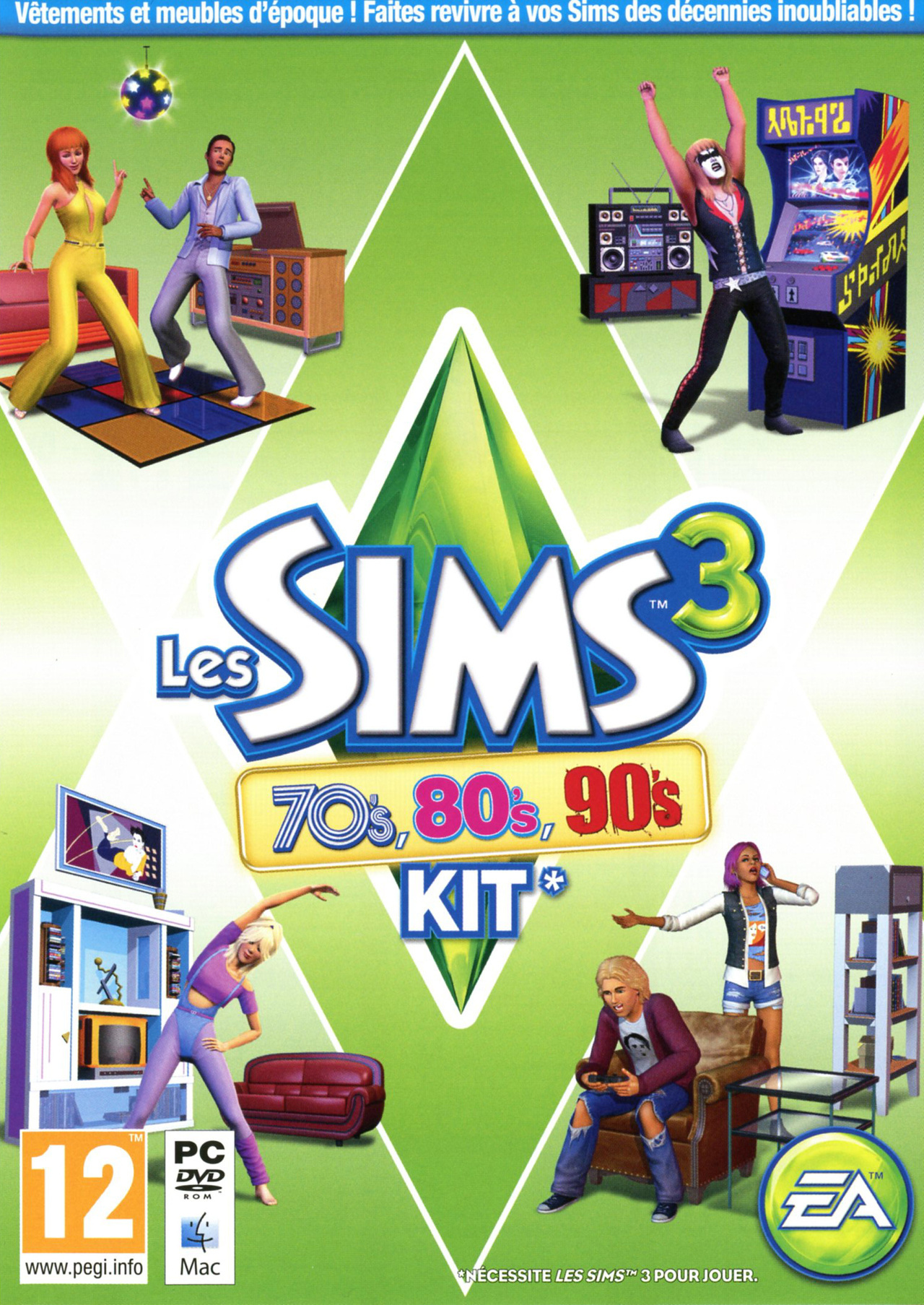 Image de Les Sims 3 : 70's, 80's, 90's Kit