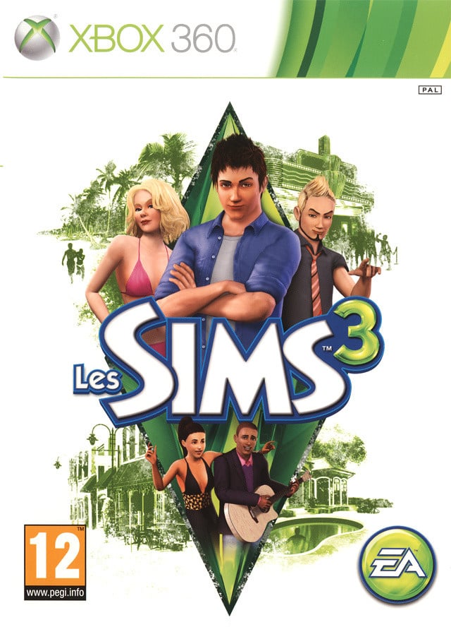 Jaquette de Les Sims 3