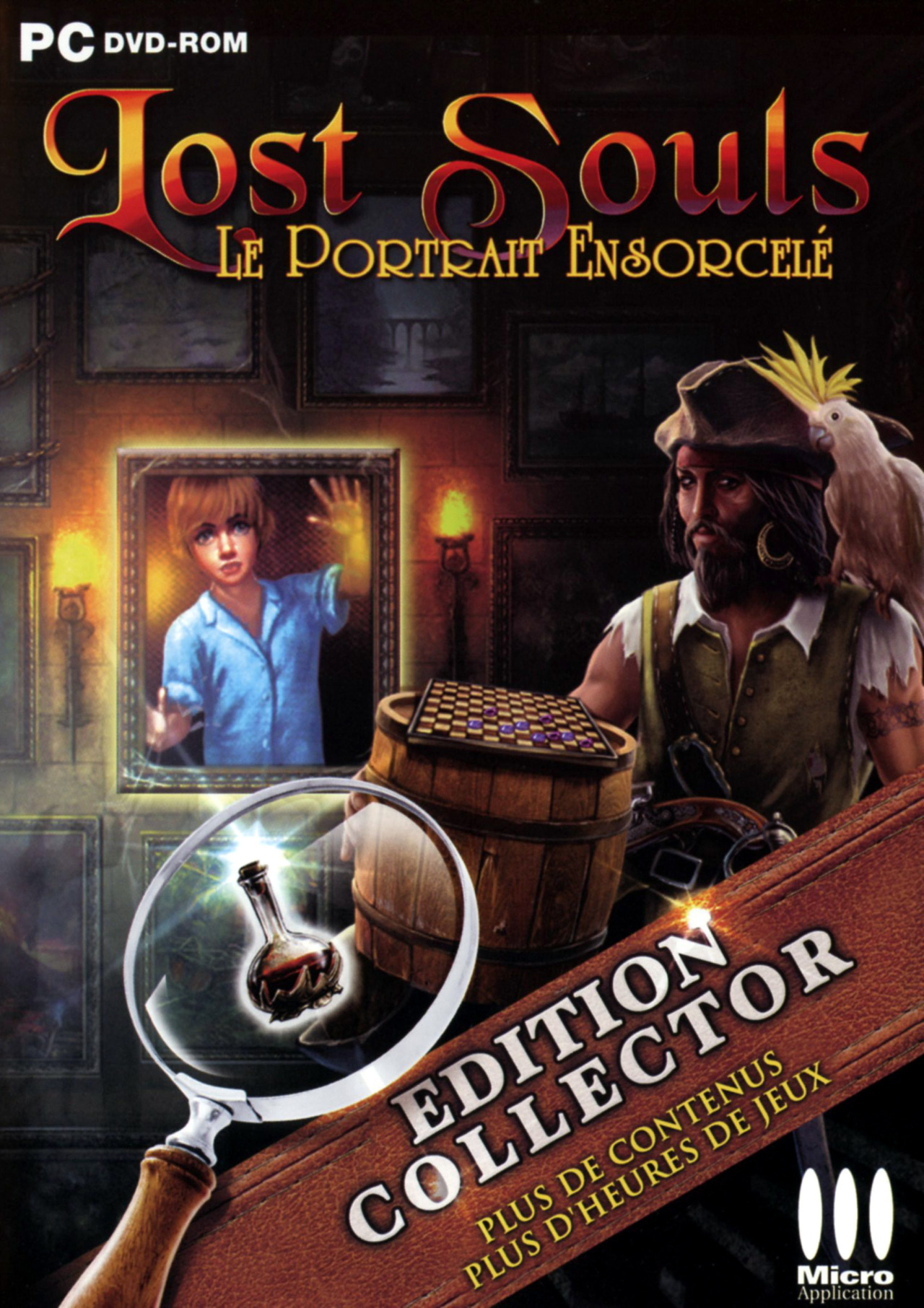 Jaquette de Lost Souls : Le Portrait Ensorcelé