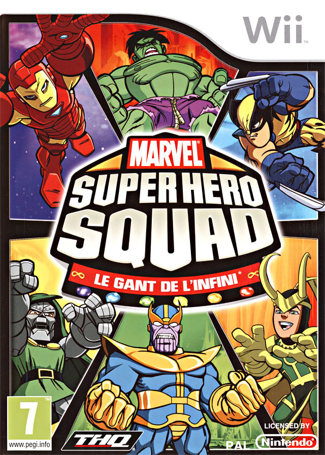 Jaquette de Marvel Super Hero Squad : Le Gant de l'Infini