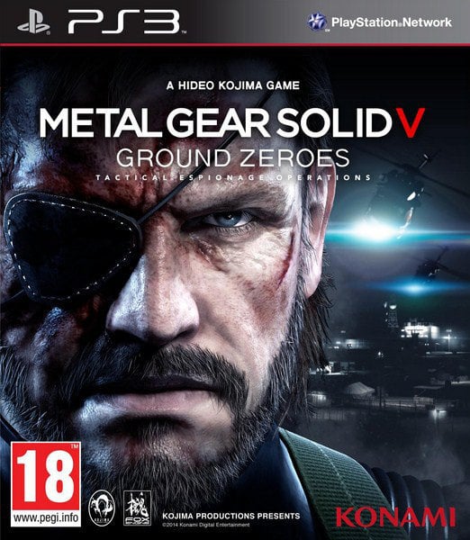 Jaquette de Metal Gear Solid V : Ground Zeroes