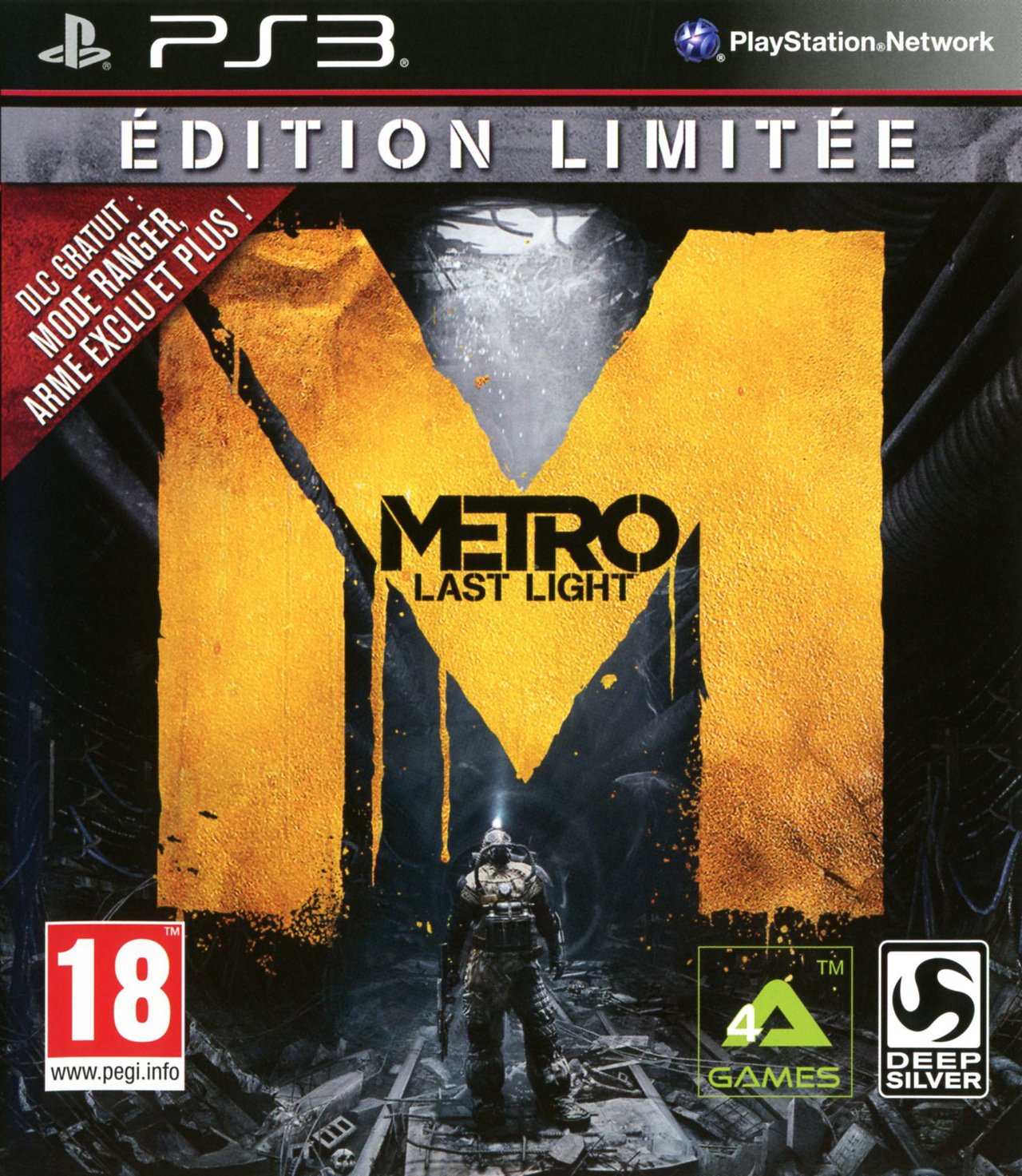Jaquette de Metro : Last Light