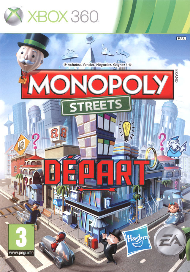 Jaquette de Monopoly Streets