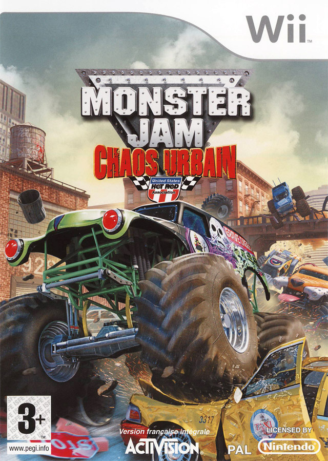 Jaquette de Monster Jam : Chaos Urbain