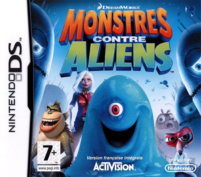 Jaquette de Monstres contre Aliens