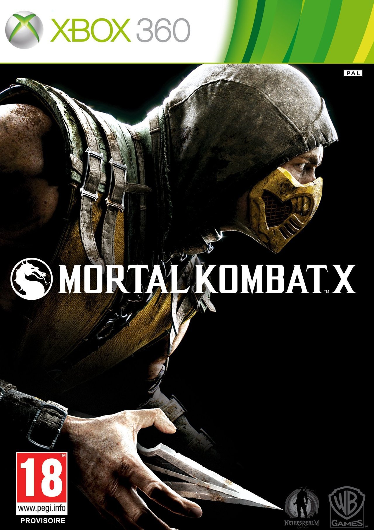 Jaquette de Mortal Kombat X