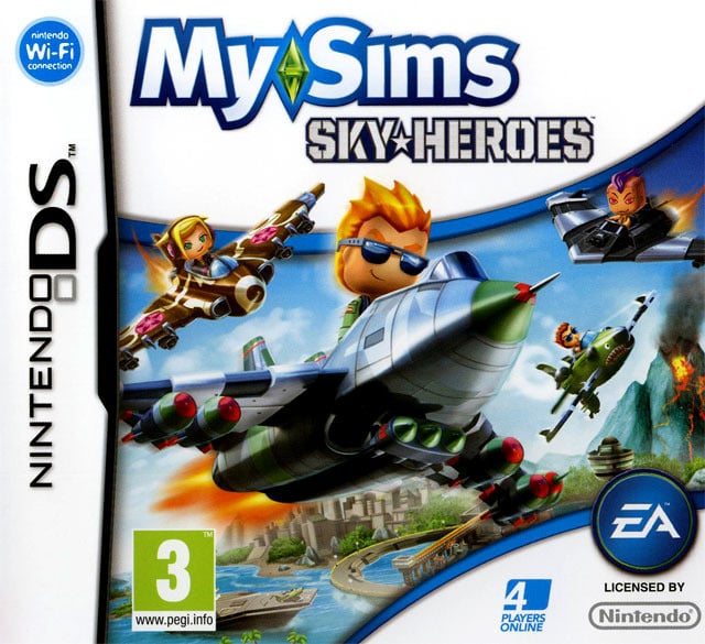 Jaquette de MySims SkyHeroes