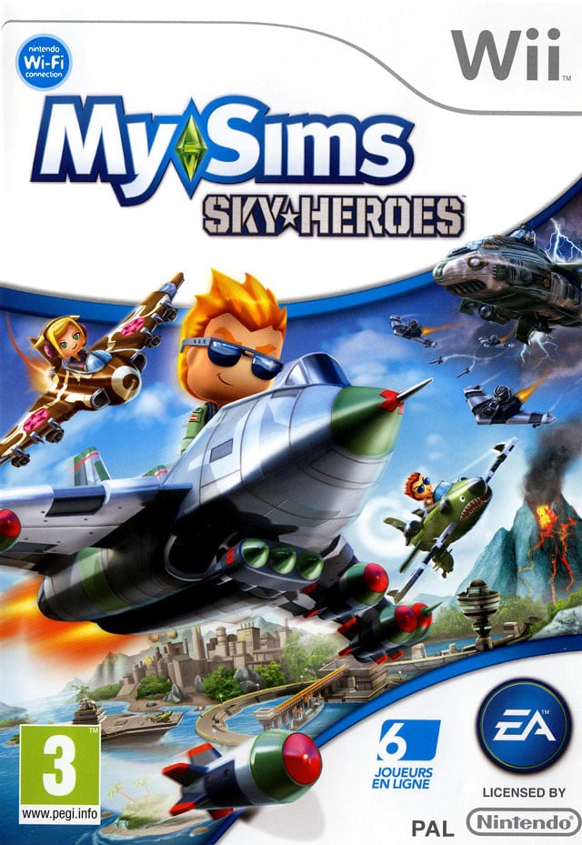 Jaquette de MySims SkyHeroes