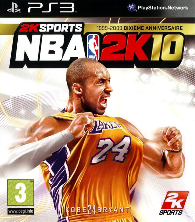 Jaquette de NBA 2K10