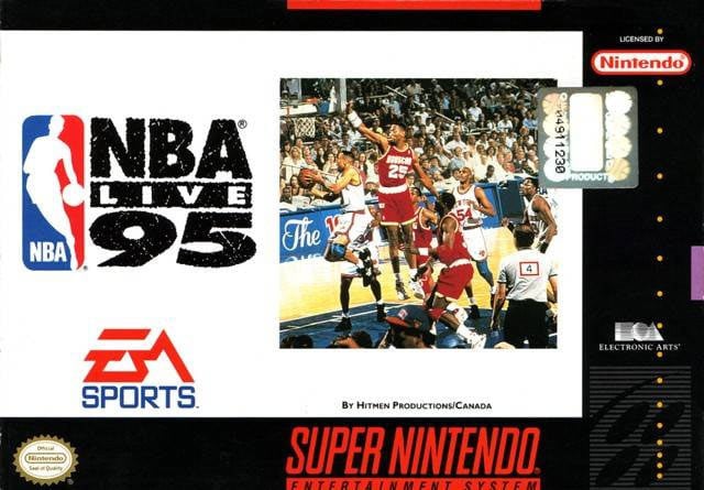 Jaquette de NBA Live 95