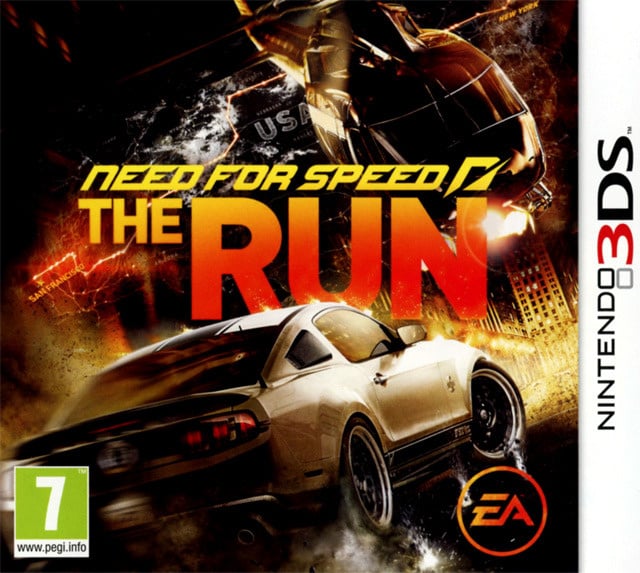 Jaquette de Need for Speed : The Run