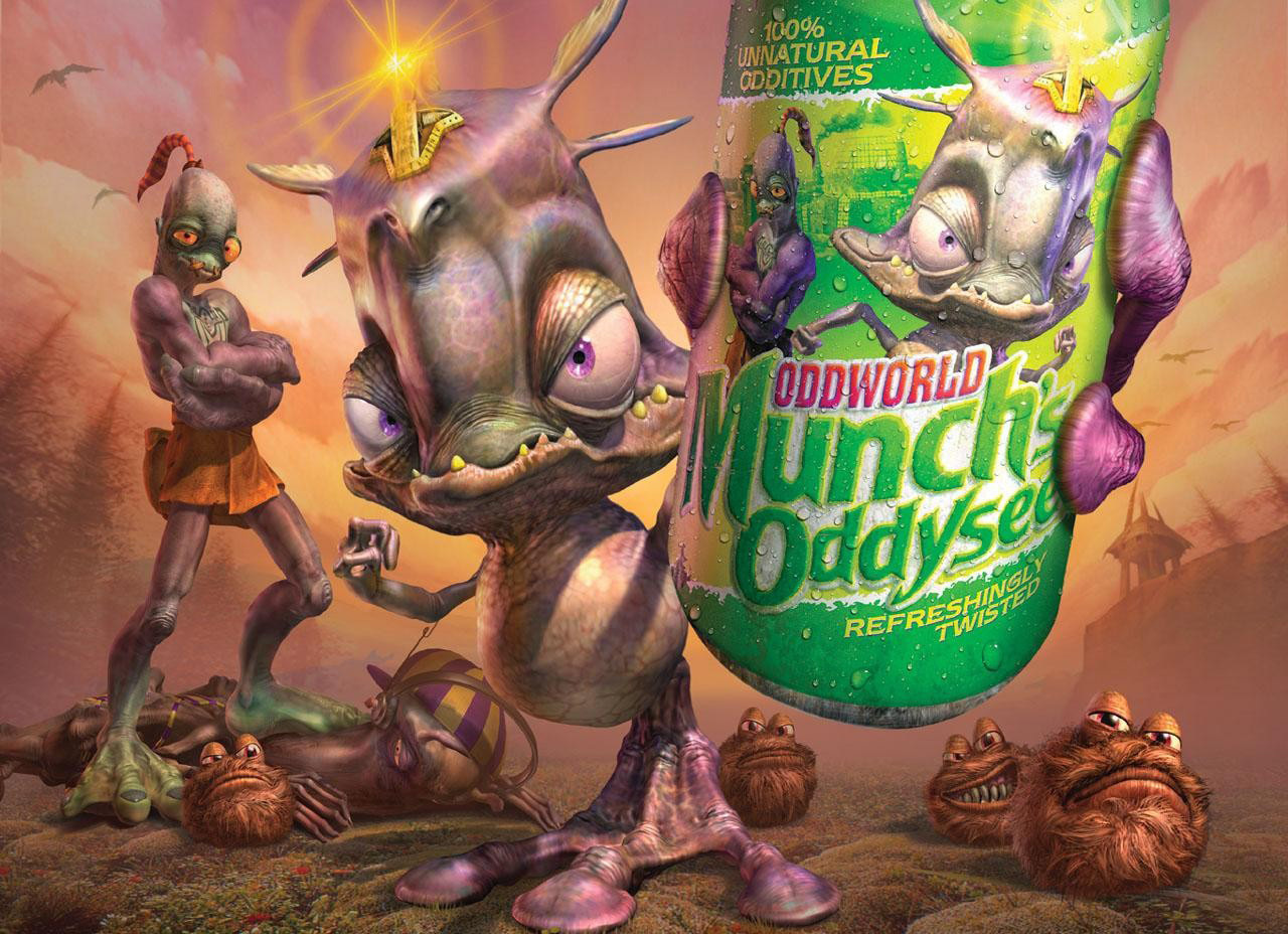 Jaquette de Oddworld : L'Odyssée de Munch HD