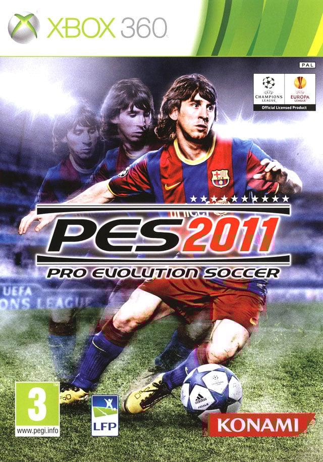 Jaquette de Pro Evolution Soccer 2011