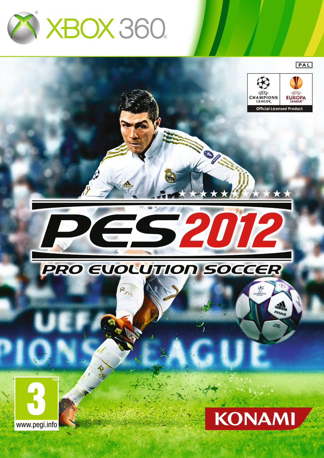 Jaquette de Pro Evolution Soccer 2012