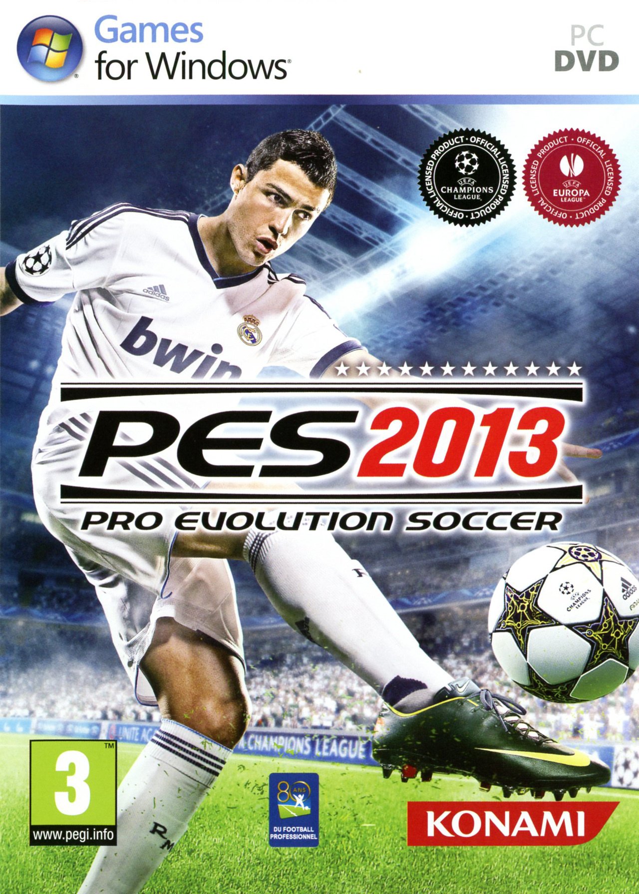 Jaquette de Pro Evolution Soccer 2013