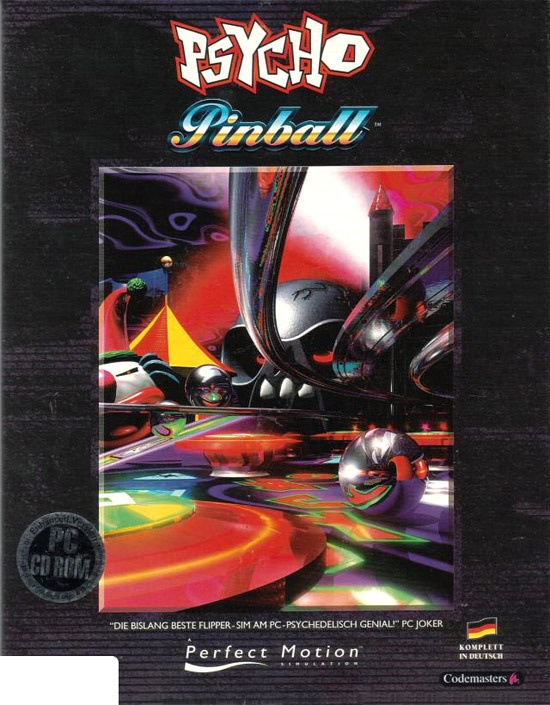 Jaquette de Psycho Pinball