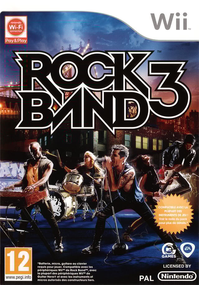 Jaquette de Rock Band 3