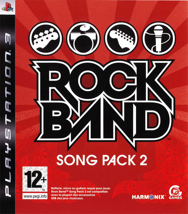 Jaquette de Rock Band Song Pack 2