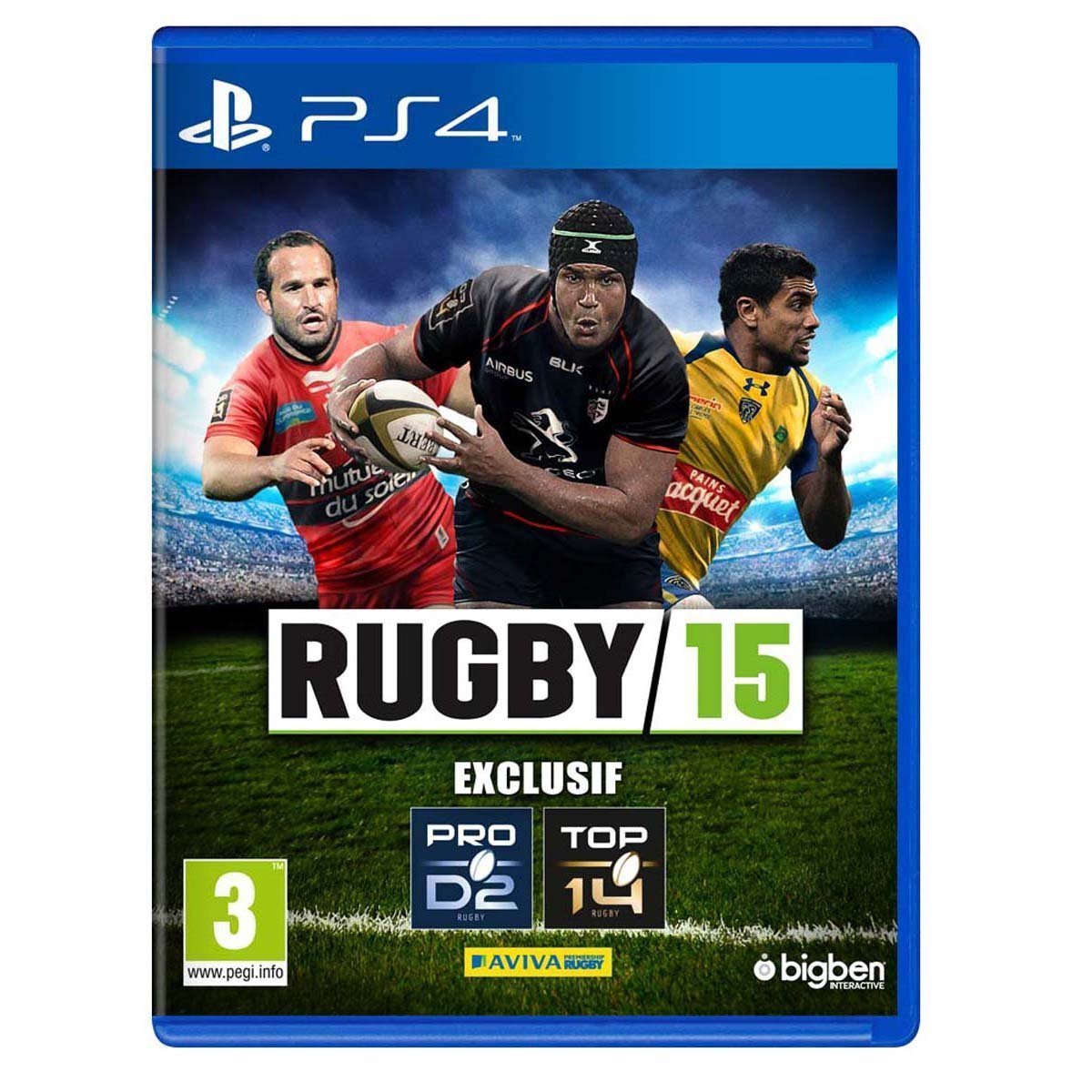 Jaquette de Rugby 15