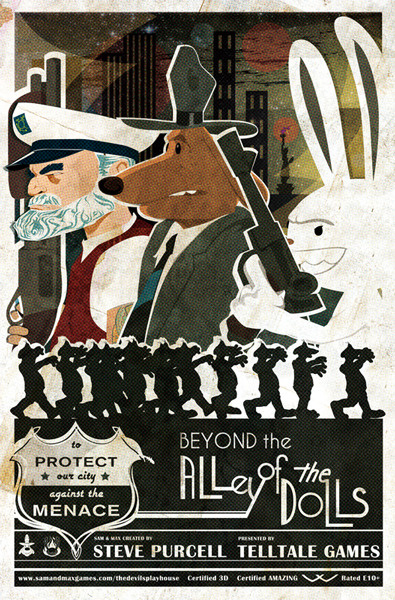 Jaquette de Sam & Max : Episode 304 : Beyond the Alley of the Dolls