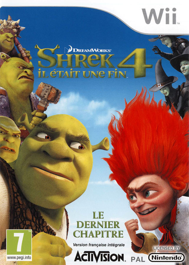 Jaquette de Shrek 4 : Il était une Fin