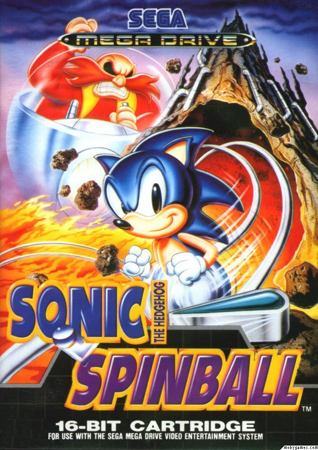 Jaquette de Sonic Spinball