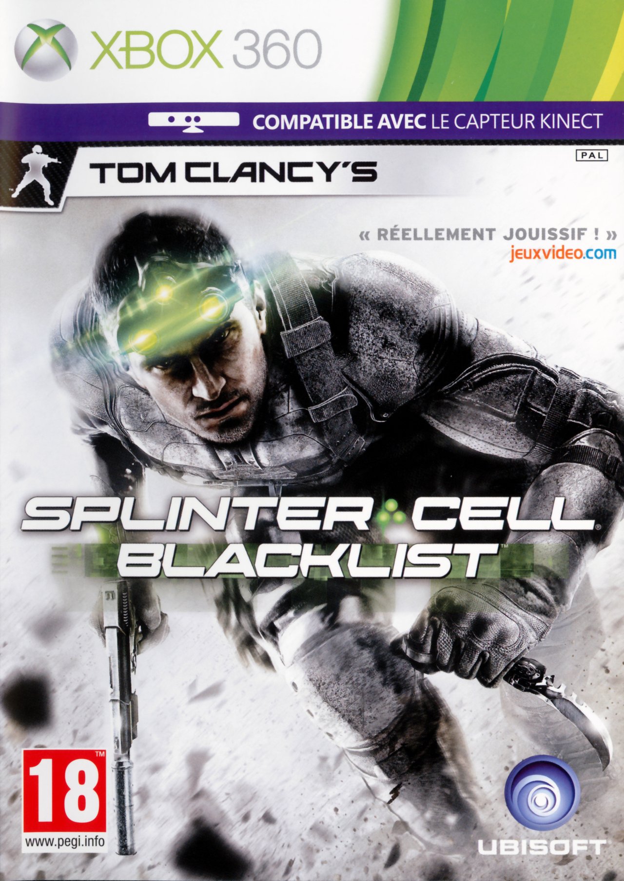 Jaquette de Splinter Cell Blacklist