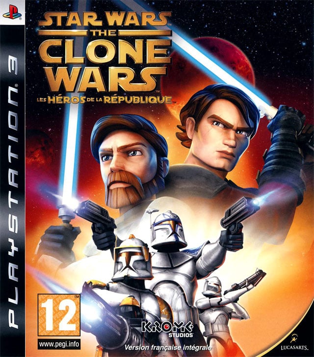 Jaquette de Star Wars The Clone Wars : Les Héros de la République