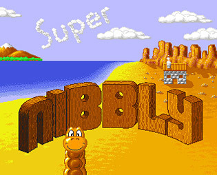 Jaquette de Super Nibbly
