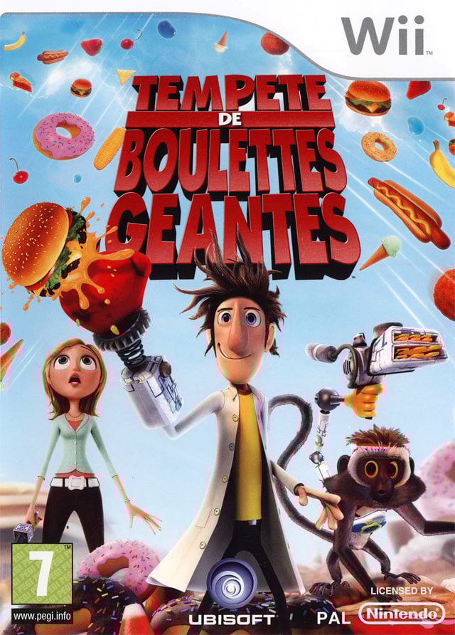 Jaquette de Tempête de Boulettes Géantes