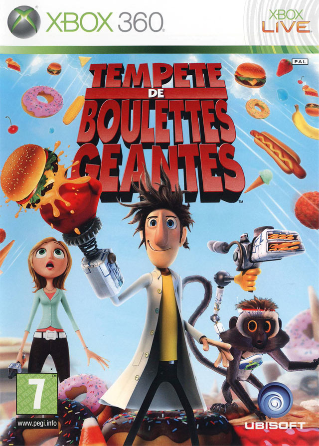 Jaquette de Tempête de Boulettes Géantes