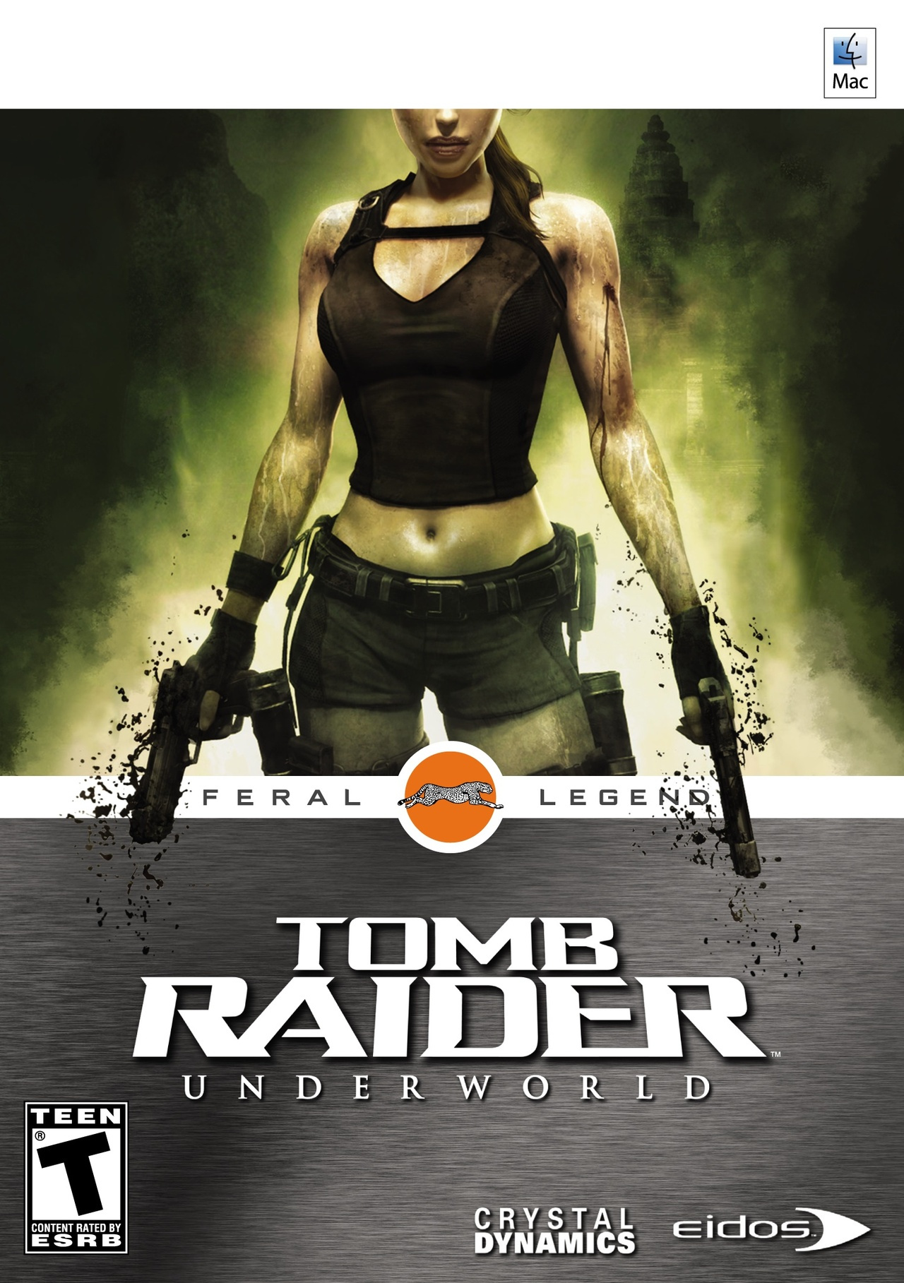 Jaquette de Tomb Raider Underworld