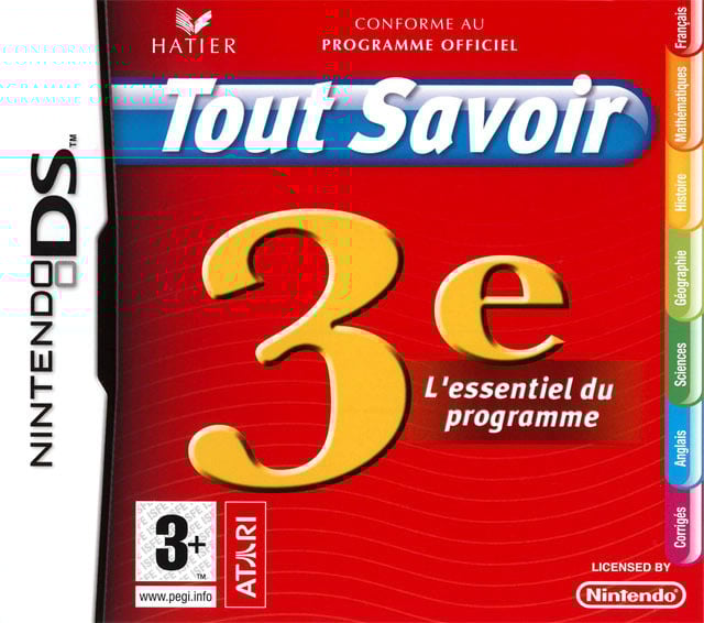 Image de Tout Savoir 3ème