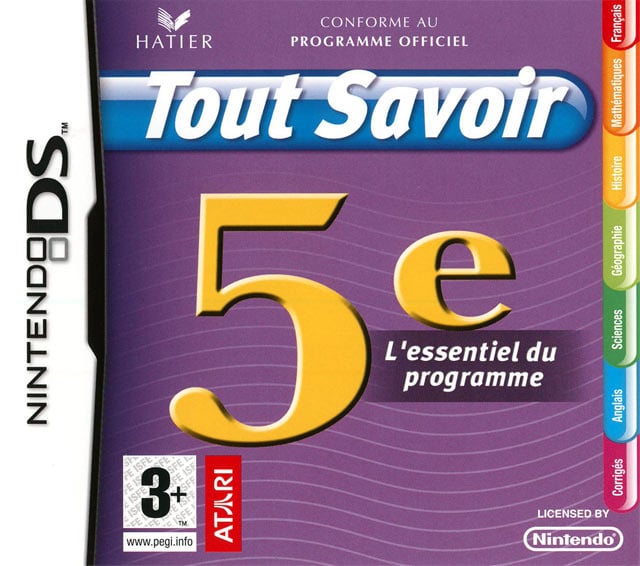 Image de Tout Savoir 5ème