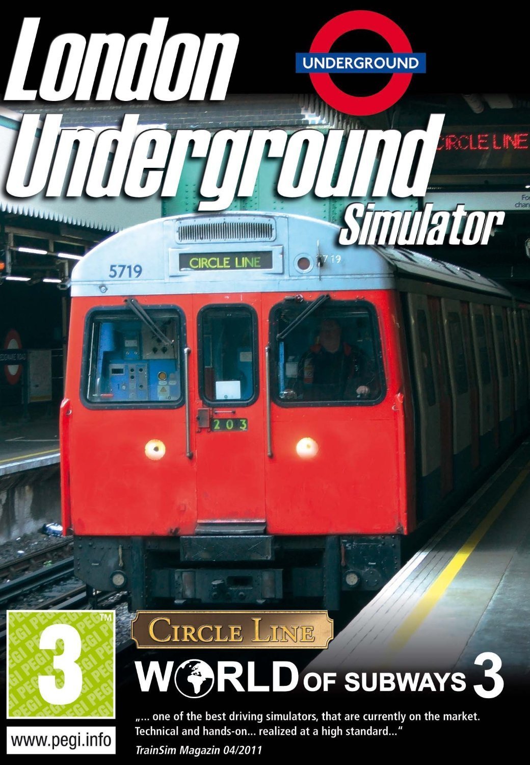 World of Subways Vol.3 - "Circle Line" London Underground Simulator
