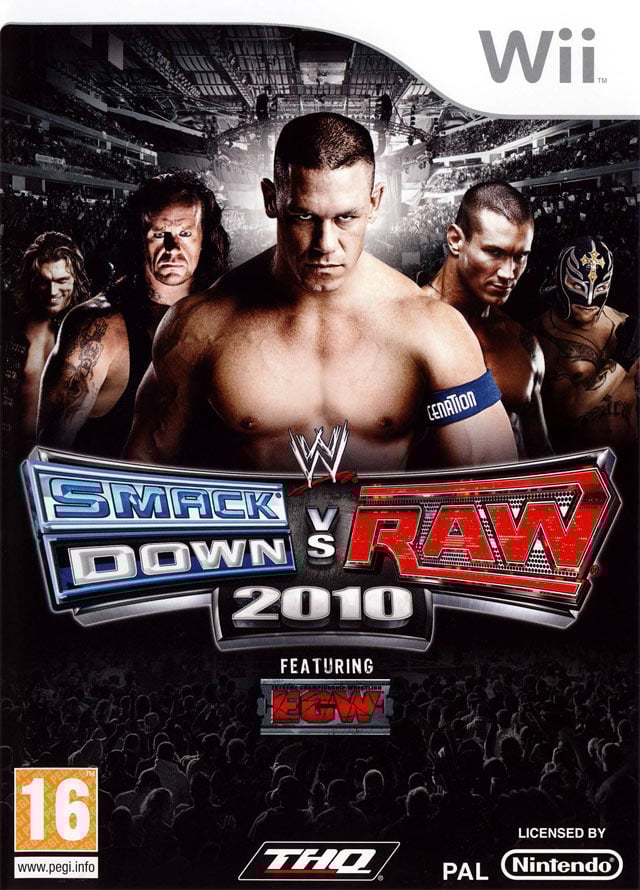 Jaquette de WWE Smackdown vs Raw 2010