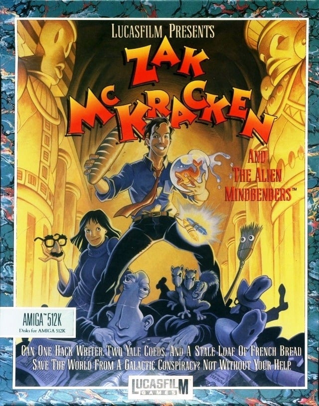 Jaquette de Zak McKracken and the Alien Mindbenders