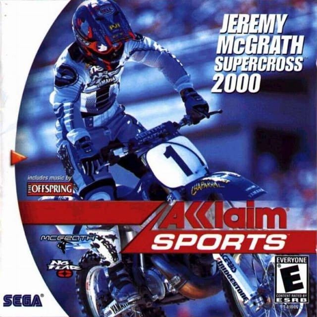 Jaquette de Jeremy McGrath Supercross 2000