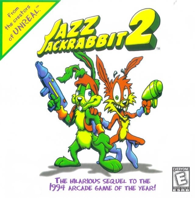 Jaquette de Jazz JackRabbit 2