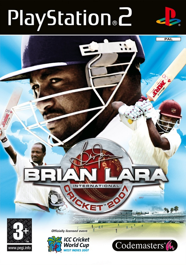 Jaquette de Brian Lara International Cricket 2007