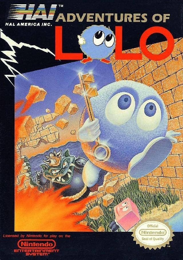 Jaquette de Adventures of Lolo