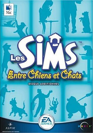 Jaquette de Les Sims : Entre Chiens et Chats