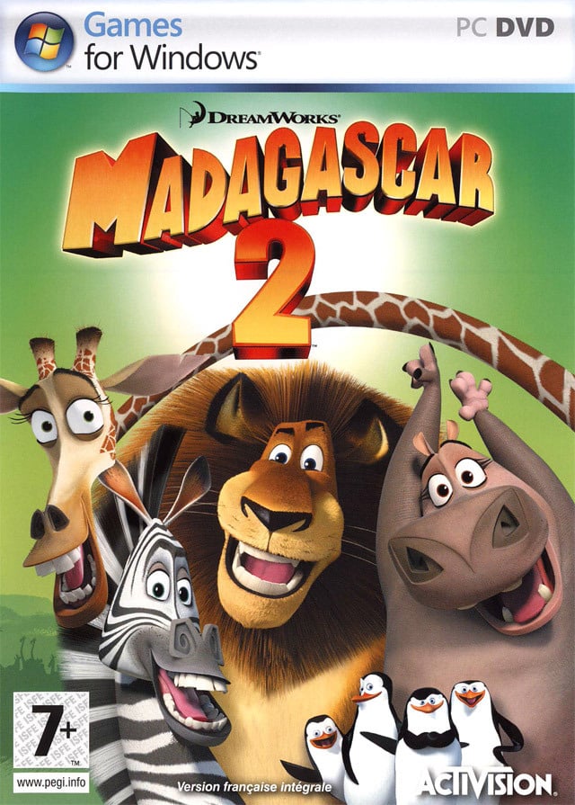Jaquette de Madagascar 2