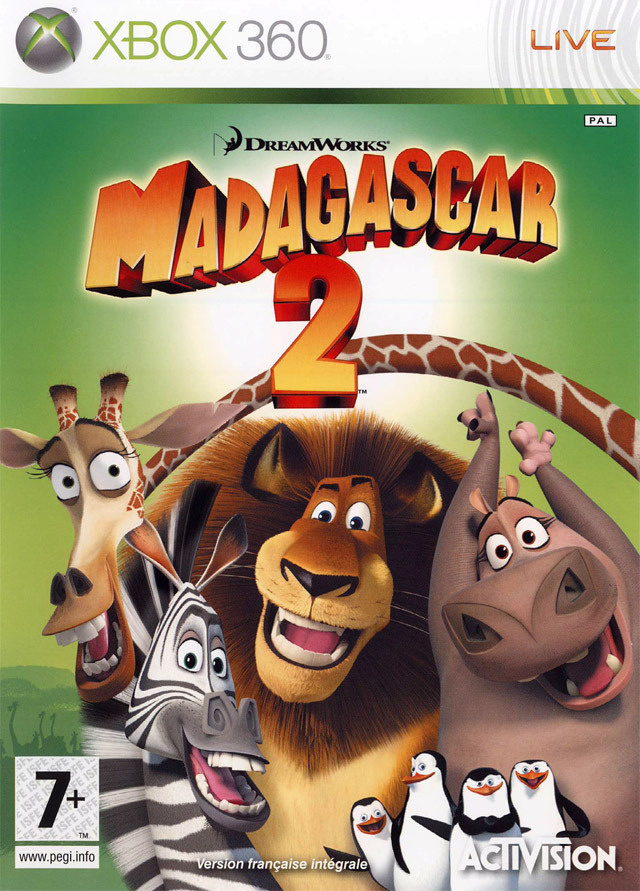 Jaquette de Madagascar 2