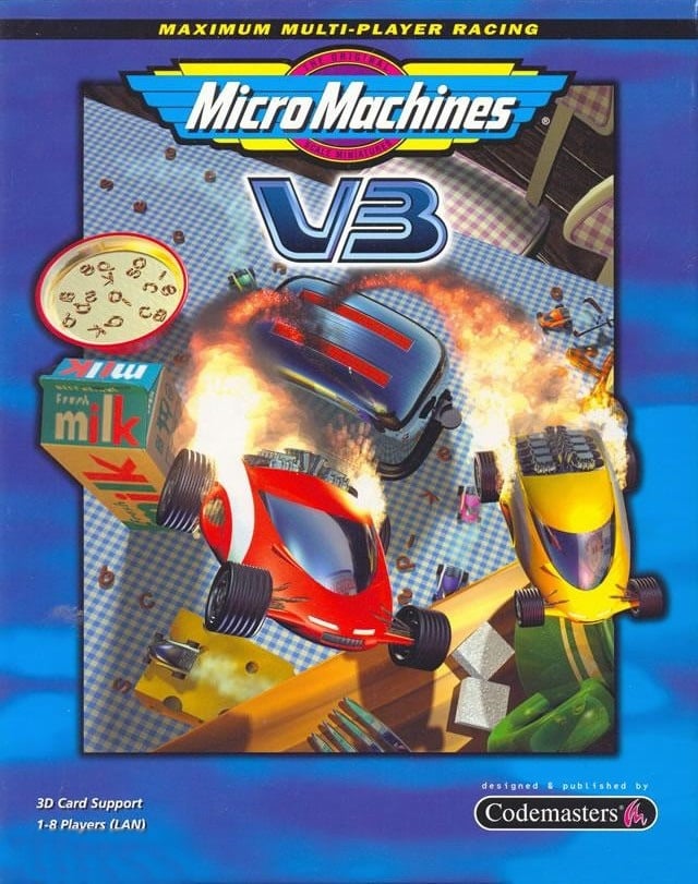 Jaquette de MicroMachines V3