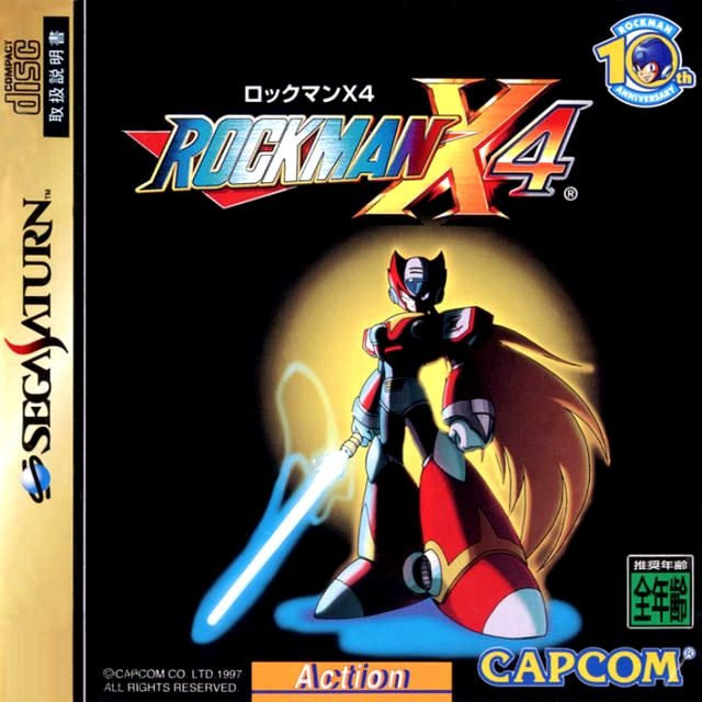 Jaquette de Mega Man X4