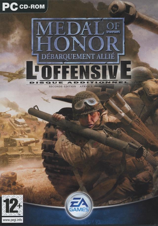 Jaquette de Medal of Honor : Débarquement Allié : L'Offensive