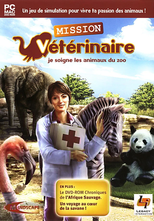 Jaquette de Mission Vétérinaire : Je Soigne les Animaux du Zoo