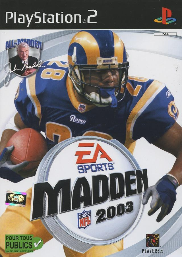 Jaquette de Madden NFL 2003