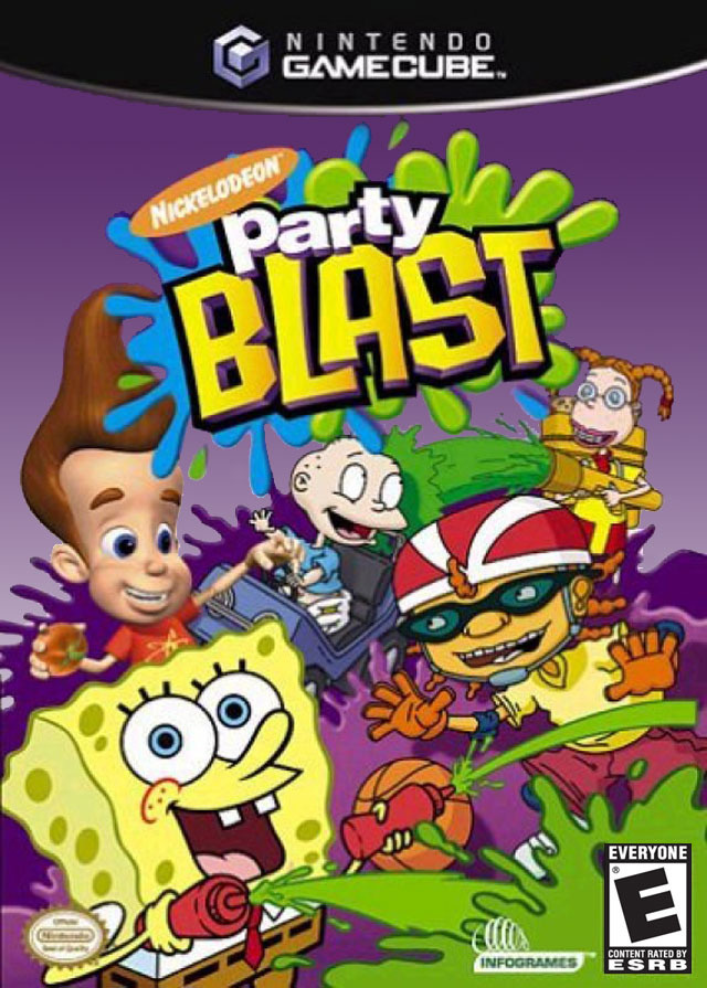 Jaquette de Nickelodeon Party Blast